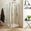 Toreno 8mm Square Hinged Door Shower Enclosure - Easy Fit -Shower Enclosures Shop MHDSP p