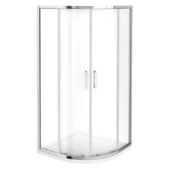 Monza 1000 x 1000mm Quadrant Shower Enclosure + Pearlstone Tray -Shower Enclosures Shop MZQ90 nw d2 460 1