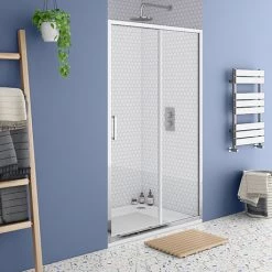 Monza 1200 x 1900 Sliding Shower Door