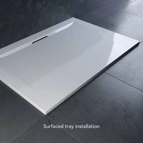 Mira Flight Level Safe Anti-Slip Rectangular Shower Tray 8 Mira Flight Level Safe Anti-Slip Rectangular Shower Tray - Image 6