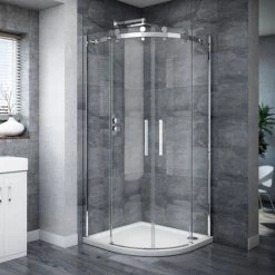 Nova Frameless Quadrant Shower Enclosure -Shower Enclosures Shop NFQE n d3 460