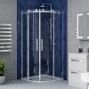 Nova Frameless Quadrant Shower Enclosure -Shower Enclosures Shop NFQE n p