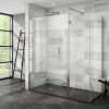 Nova 1700 x 800 Wet Room (inc. Screen, Side Panel + Return Panel with Slate Tray) -Shower Enclosures Shop NVPK11 np1