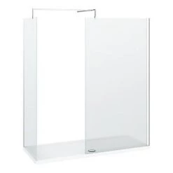 Nova 1700 x 700 Wet Room (inc. Screen, Side Panel + Tray) -Shower Enclosures Shop NVPK12 detail2 460