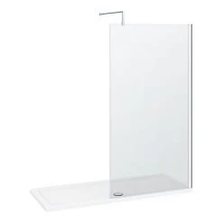 Nova 1700 x 700 Wet Room (1000mm Screen + Tray) 8 Nova 1700 x 700 Wet Room (1000mm Screen + Tray) -Shower Enclosures Shop NVPK1 detail1 460
