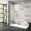 Nova 1700 x 700 Wet Room (1000mm Screen + Tray) -Shower Enclosures Shop NVPK1 p2