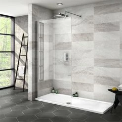 Nova 1700 x 700 Wet Room (1000mm Screen + Tray)