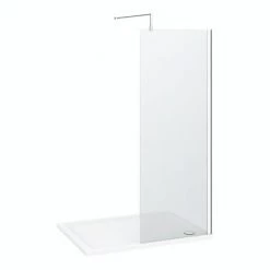 Nova 1200 x 900 Wet Room (700mm Screen + Tray) 8 Nova 1200 x 900 Wet Room (700mm Screen + Tray) -Shower Enclosures Shop NVPK4 detail1 460
