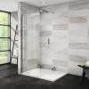 Nova 1200 x 900 Wet Room (700mm Screen + Tray) -Shower Enclosures Shop NVPK4 p1