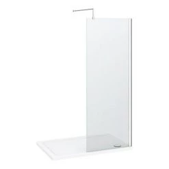 Nova 1200 x 800 Wet Room (700mm Screen + Tray) -Shower Enclosures Shop NVPK5 detail1 460