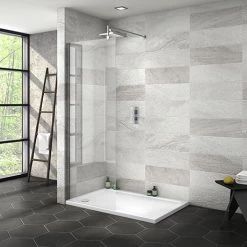 Nova 1200 x 800 Wet Room (700mm Screen + Tray)