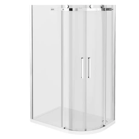 Nova Frameless 1200 x 800mm Offset Quadrant Enclosure - Left or Right Option 4 Nova Frameless 1200 x 800mm Offset Quadrant Enclosure - Left or Right Option - Image 2