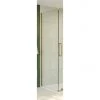 Crosswater Optix 10 Brushed Brass Side Panel for Sliding Door -Shower Enclosures Shop OXSLSPFC0800 L 670