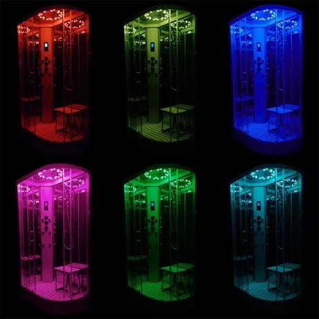 Insignia Platinum 1200 x 800mm Non-Steam Shower Cabin Black Frame 8 Insignia Platinum 1200 x 800mm Non-Steam Shower Cabin Black Frame - Image 6