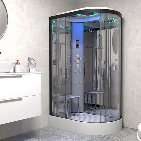 Insignia Platinum 1200 x 800mm Non-Steam Shower Cabin Black Frame 3 Insignia Platinum 1200 x 800mm Non-Steam Shower Cabin Black Frame