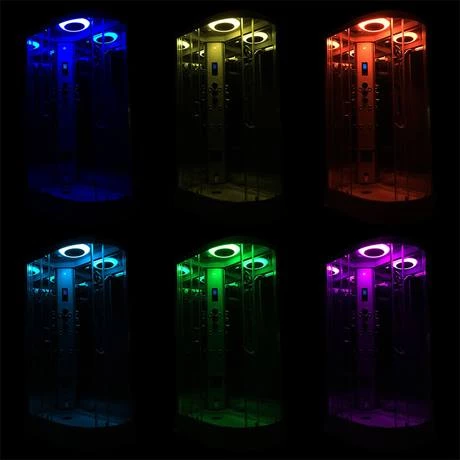 Insignia Premium 1200 x 800mm Steam Shower Chrome Frame 6 Insignia Premium 1200 x 800mm Steam Shower Chrome Frame - Image 4