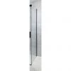 Crosswater Design+ Matt Black Side Panel for Sliding Door -Shower Enclosures Shop PRLSP0800BM P
