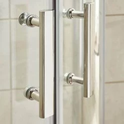 Pacific LH Offset Quadrant Shower Enclosure inc. Tray -Shower Enclosures Shop Pacific Easy Fit Offset Quadrant Shower Enclosure d3 460