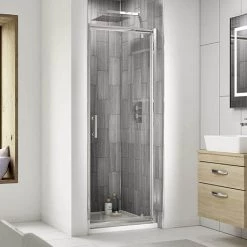Shower Enclosures Shop 5 Nuie Pacific Pivot Shower Door