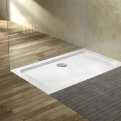 Shower Enclosures Shop -Shower Enclosures Shop Pearlstone Rectangular Shower Tray d1 460