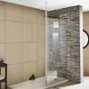 Nuie Wetroom Screen + Ceiling Post (Various Sizes) -Shower Enclosures Shop Premier Wetroom Screen Ceiling Post P