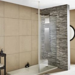 Nuie Wetroom Screen + Ceiling Post (Various Sizes)