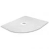 Imperia 800 x 800mm White Slate Effect Quadrant Shower Tray + White Waste -Shower Enclosures Shop Quad Imperia White WhiteWaste P