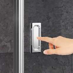 Crosswater Svelte Hinged Shower Door -Shower Enclosures Shop SHDSC0800 D2 460