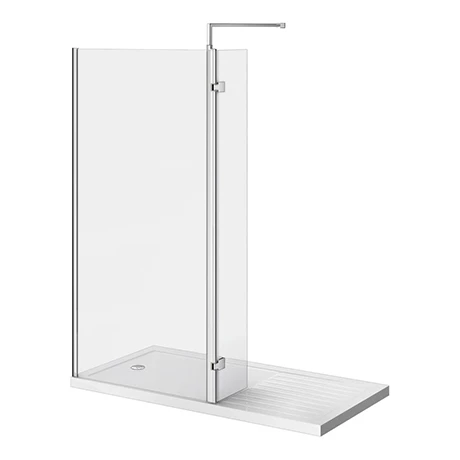 Nova 1600 x 800 Wet Room (900mm Screen, Return Panel + Tray) 3 Nova 1600 x 800 Wet Room (900mm Screen, Return Panel + Tray)
