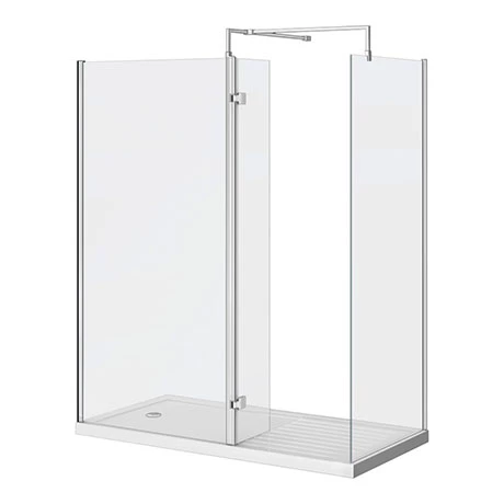 Nova 1400 x 900 Wet Room (inc. Screen, Side Panel + Return Panel with Tray) 3 Nova 1400 x 900 Wet Room (inc. Screen, Side Panel + Return Panel with Tray)