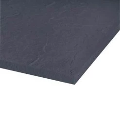 Merlyn Truestone Rectangular Shower Tray - Slate Black -Shower Enclosures Shop T108RTG D2NN 460