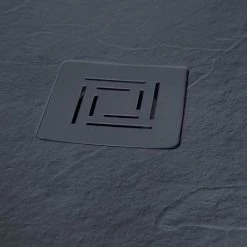 Merlyn Truestone Rectangular Shower Tray - Slate Black -Shower Enclosures Shop T108RTG D3NN 460