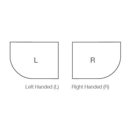 Merlyn Truestone Offset Quadrant Shower Tray - White - 1200 x 900mm 6 Merlyn Truestone Offset Quadrant Shower Tray - White - 1200 x 900mm - Image 4