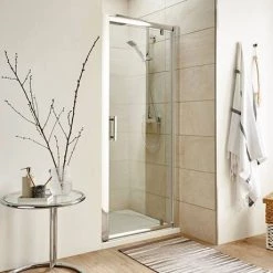 Toreno Pivot 8mm Easy Fit Shower Door -Shower Enclosures Shop TURPD nd1 460