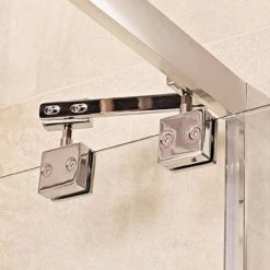 Roman Lumin8 Inward-Opening Shower Door - Various Size Options -Shower Enclosures Shop V8K7613S D4 460
