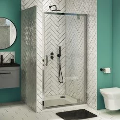 Shower Enclosures Shop 30 Newark Pivot Shower Door - Various Sizes