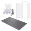 1600 x 900 Wet Room Enclosure Pack - Chrome 1 1600 x 900 Wet Room Enclosure Pack - Chrome -Shower Enclosures Shop WRP169E p