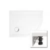 Zamori - 35mm Offset Quadrant Shower Tray with Leg & Panel Set - Right Hand - Various Size Options 1 Zamori - 35mm Offset Quadrant Shower Tray with Leg & Panel Set - Right Hand - Various Size Options -Shower Enclosures Shop Z1196 KIT P